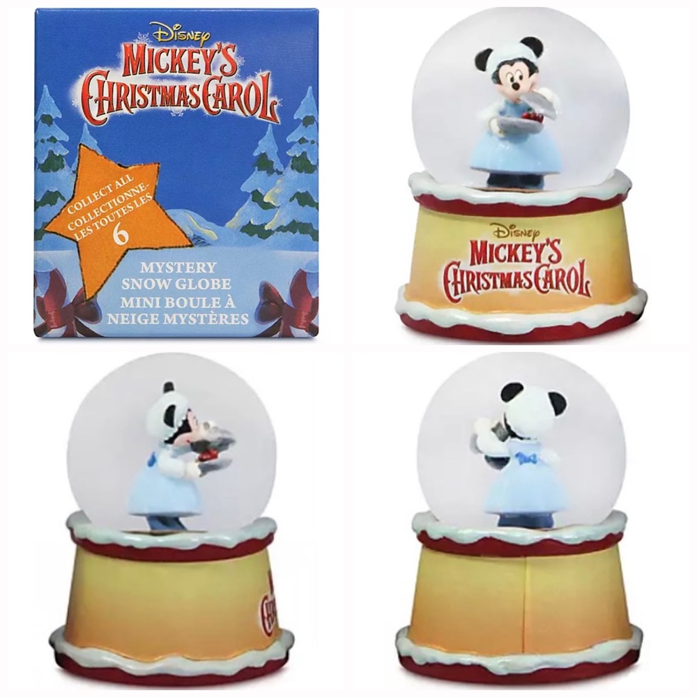 Mickey’s Christmas Carol 2020 Mystery Snow Globe Minnie